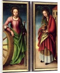 St. Catherine and St. Barbara, 1510 by Lucas The Elder Cranach