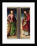 St. Catherine and St. Barbara, 1510 by Lucas The Elder Cranach