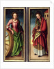St. Catherine and St. Barbara, 1510 by Lucas The Elder Cranach