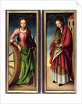 St. Catherine and St. Barbara, 1510 by Lucas The Elder Cranach