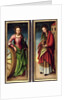 St. Catherine and St. Barbara, 1510 by Lucas The Elder Cranach