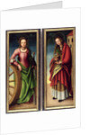 St. Catherine and St. Barbara, 1510 by Lucas The Elder Cranach