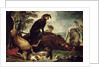 Dogs with Slain Wild Boar and Deer by David de Coninck