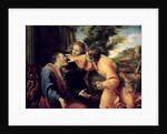 The Young Tobias Heals his Blind Father, c.1600 by Annibale Carracci