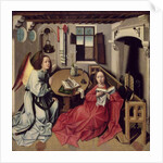 The Annunciation, after 1500 by (1375/8-1444) (after) Master of Flemalle