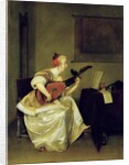 The Lute Player, 1667-68 by Gerard ter Borch or Terborch