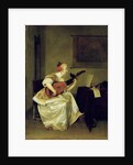 The Lute Player, 1667-68 by Gerard ter Borch or Terborch
