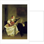 The Lute Player, 1667-68 by Gerard ter Borch or Terborch