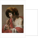 Knave Playing a Recorder, 1621 by Hendrick Ter Brugghen