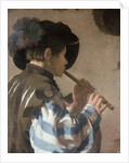 Knave Playing a Fife by Hendrick Ter Brugghen
