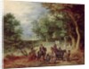 Field Camp in a Clearing, 1607 by Jan the Elder Brueghel