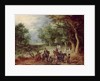 Field Camp in a Clearing, 1607 by Jan the Elder Brueghel