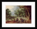 Field Camp in a Clearing, 1607 by Jan the Elder Brueghel