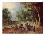Field Camp in a Clearing, 1607 by Jan the Elder Brueghel