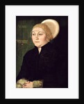Portrait of Magdalena Neudorffer 1527 by Barthel Beham
