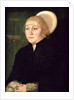 Portrait of Magdalena Neudorffer 1527 by Barthel Beham