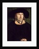 Portrait of Johann Neudorffer 1527 by Barthel Beham