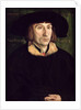 Portrait of Johann Neudorffer 1527 by Barthel Beham