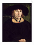 Portrait of Johann Neudorffer 1527 by Barthel Beham