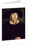 Portrait of Johann Neudorffer 1527 by Barthel Beham