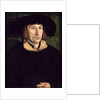 Portrait of Johann Neudorffer 1527 by Barthel Beham
