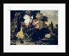 Fight between a Rooster and a Turkey, 1668 by Melchior de Hondecoeter