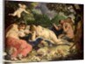 Diana and Nymphs Sleeping, Visited by Satyrs, 1620 by Abraham Janssens van Nuyssen