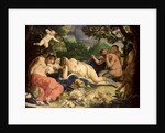Diana and Nymphs Sleeping, Visited by Satyrs, 1620 by Abraham Janssens van Nuyssen