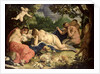 Diana and Nymphs Sleeping, Visited by Satyrs, 1620 by Abraham Janssens van Nuyssen