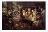 The Bean Feast 1637-38 by Jacob Jordaens