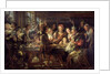 The Bean Feast 1637-38 by Jacob Jordaens