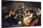Revelry with Soldiers and Prostitutes, after 1625 by Johann Liss or Lis or von Lys