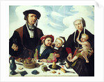 Pieter Jan Foppeszoon and his Family, 1530 by Maerten van Heemskerck