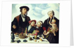 Pieter Jan Foppeszoon and his Family, 1530 by Maerten van Heemskerck