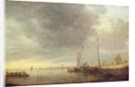 Landscape with River and Ferry, 1646 by Jan Josephsz van Goyen