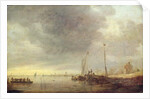 Landscape with River and Ferry, 1646 by Jan Josephsz van Goyen