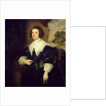 Portrait of Isabella van Assche, Wife of Justus van Meerstraten 1634-35 by Anthony van Dyck