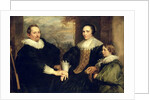 Family Portrait of Sebastian Leerse with his Wife and Son, 1630-32 by Anthony van Dyck