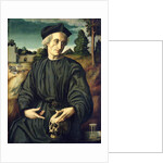 Portrait of Pope Hadrian VI as a Priest, 1525 by Francesco Ubertini Il Bacchiacca