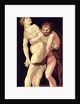 Hercules and Antaeus, 1531 by Hans Baldung Grien