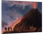 The Eruption of Mount Vesuvius in 1774 by Jacob-Philippe Hackert