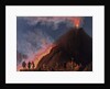 The Eruption of Mount Vesuvius in 1774 by Jacob-Philippe Hackert