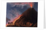 The Eruption of Mount Vesuvius in 1774 by Jacob-Philippe Hackert