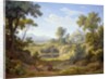 Italian Landscape with a Pilgrim and Rustics, 1829 by Johann Martin von Rohden