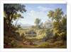 Italian Landscape with a Pilgrim and Rustics, 1829 by Johann Martin von Rohden