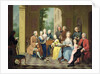 Portrait of the Timmermann Family, 1758 by Johann Heinrich Tischbein