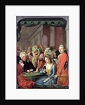 Masked Personalities of the Kassel Court by Johann Heinrich Tischbein