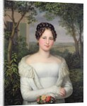 Portrait of Frau Horstmann, 1822 by August von der Embde