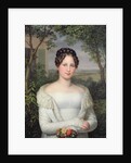 Portrait of Frau Horstmann, 1822 by August von der Embde