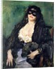 The Black Mask by Lovis (1858-1925) Corinth